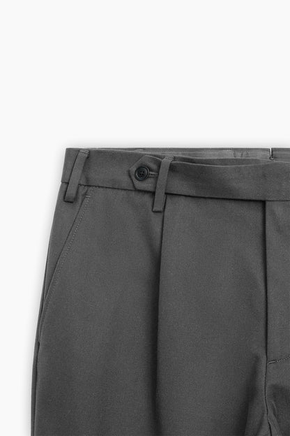 Belted Strap Straight Fit Trousers