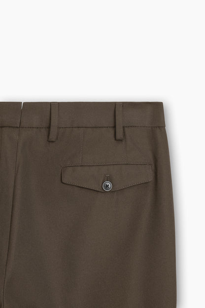 Belted Strap Straight Fit Trousers