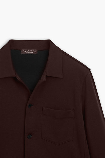 Dark Brown Wool Jacket