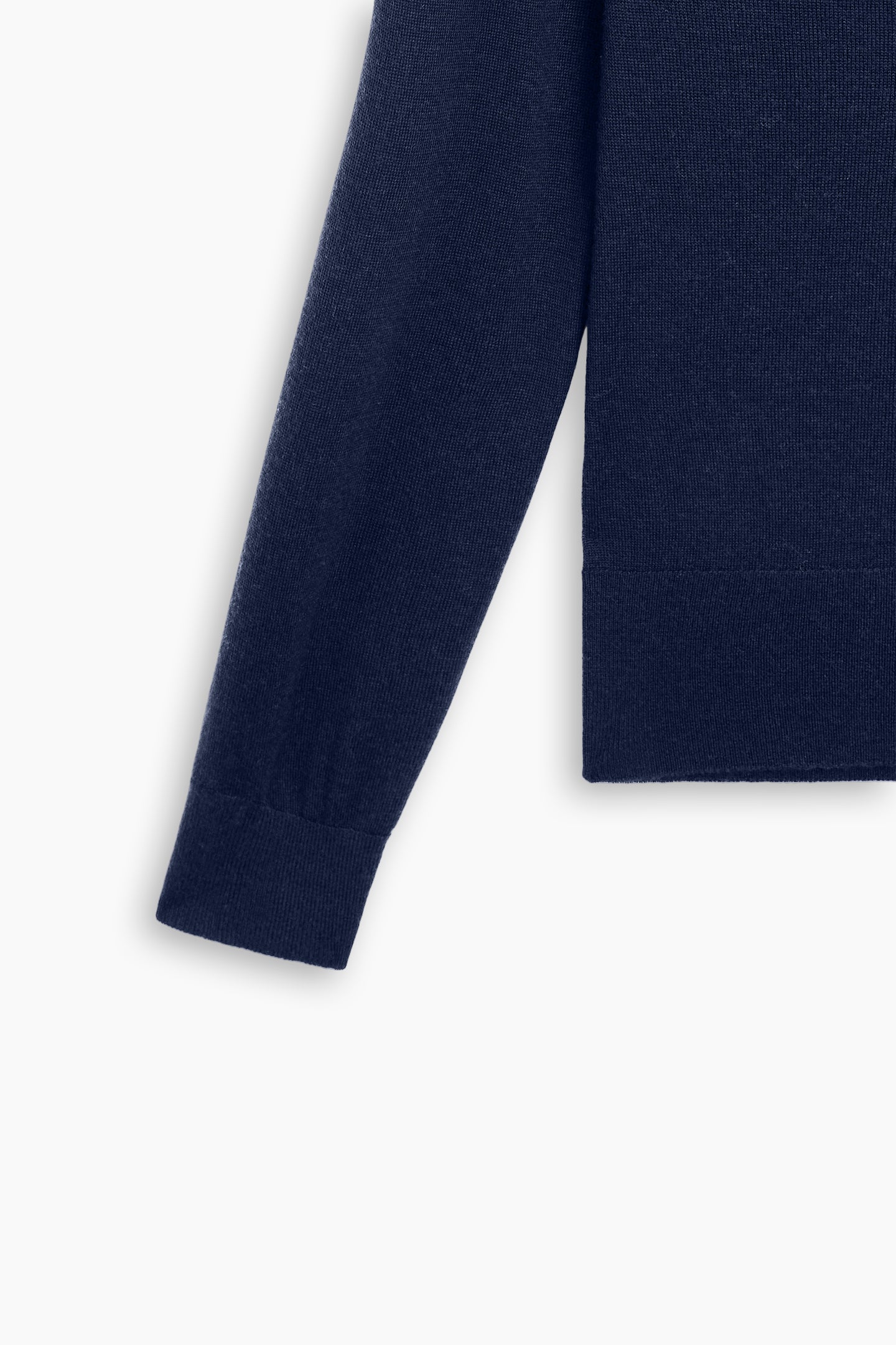 Navy Blue Button Detailed Shirt