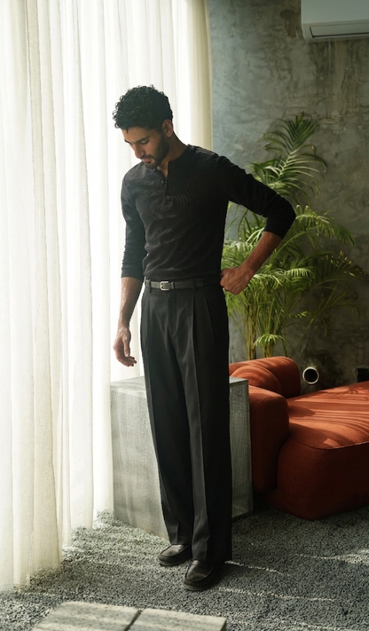 Black Wide Leg Pants