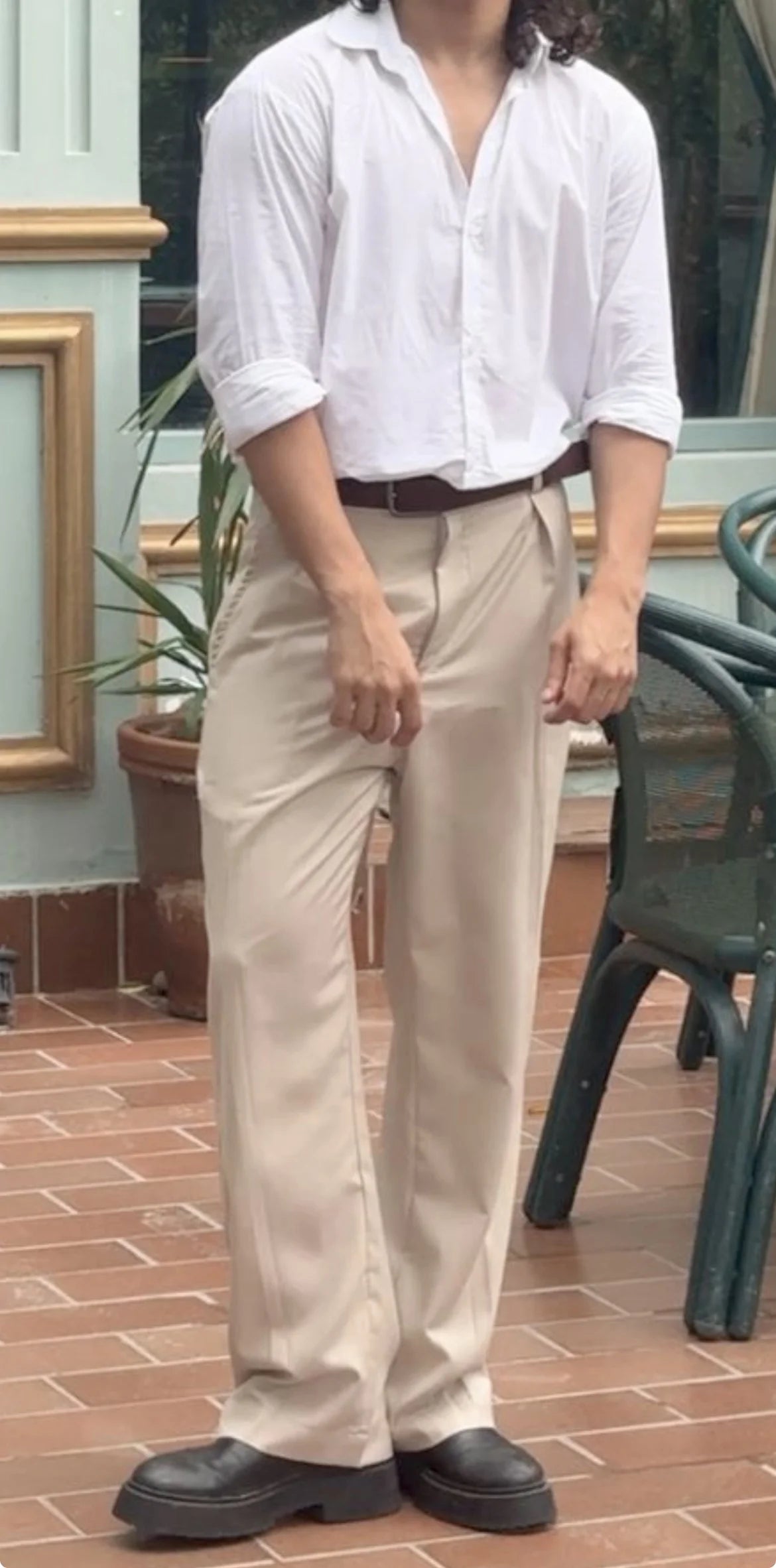 Beige Grey & Beige S&T