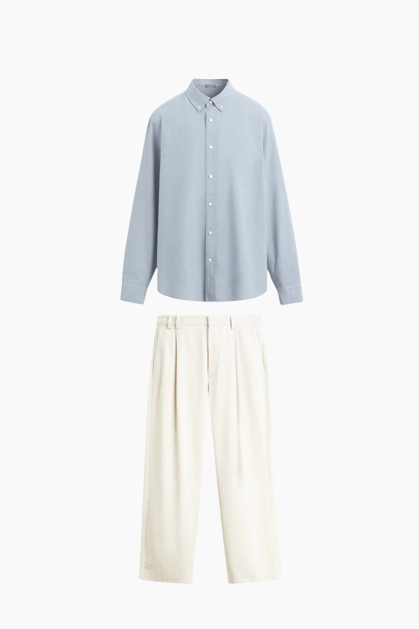 Light Blue & Beige S&T
