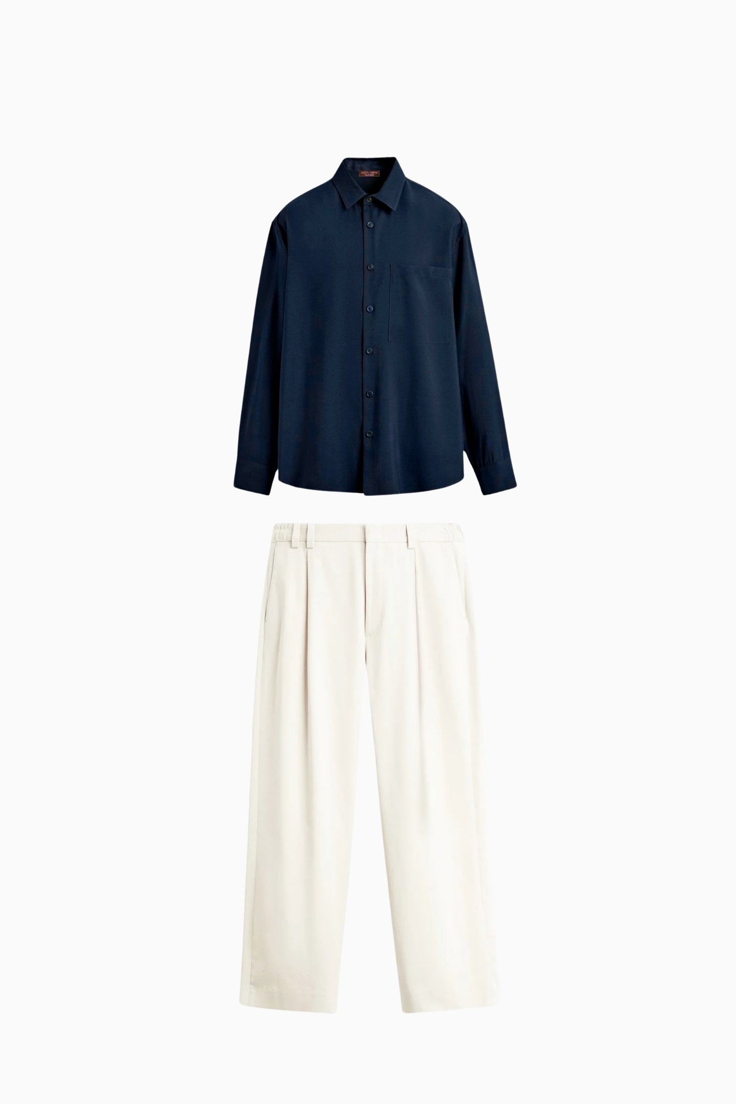 Dark Blue & Beige S&T