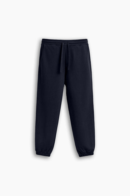 Navy Blue Basic Jogger Trousers