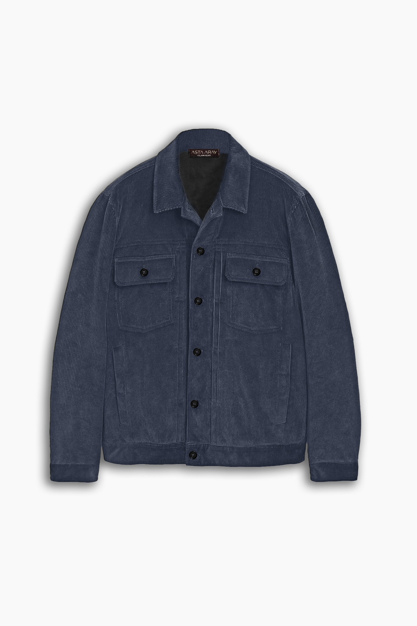 Navy Blue Corduroy Jacket