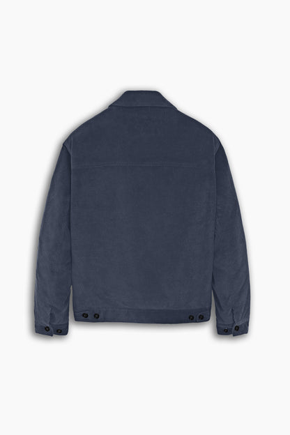 Navy Blue Corduroy Jacket