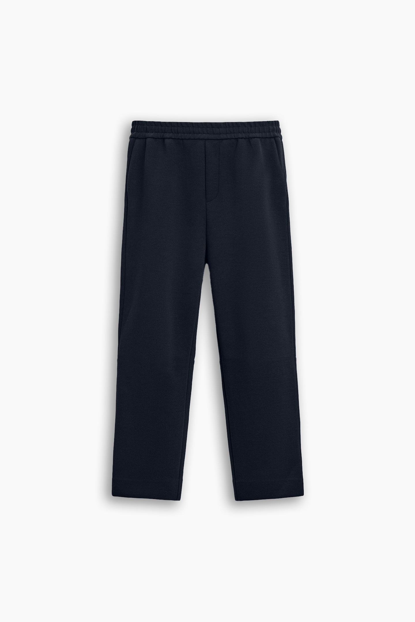 Navy Blue Jogger Waist Trousers