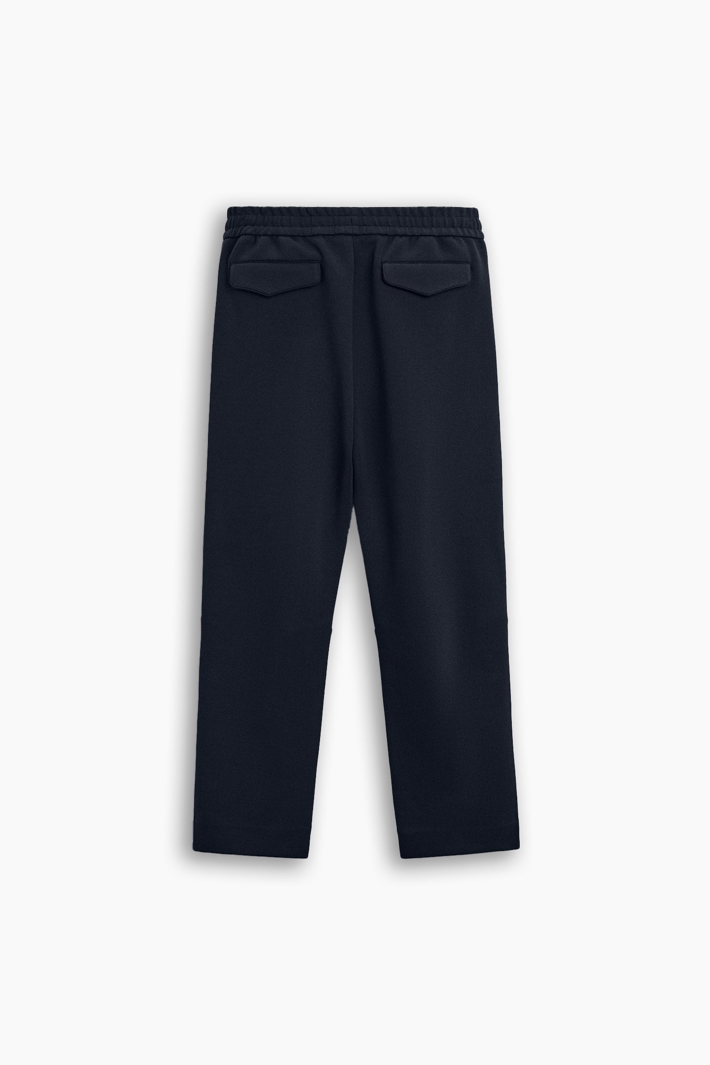 Navy Blue Jogger Waist Trousers