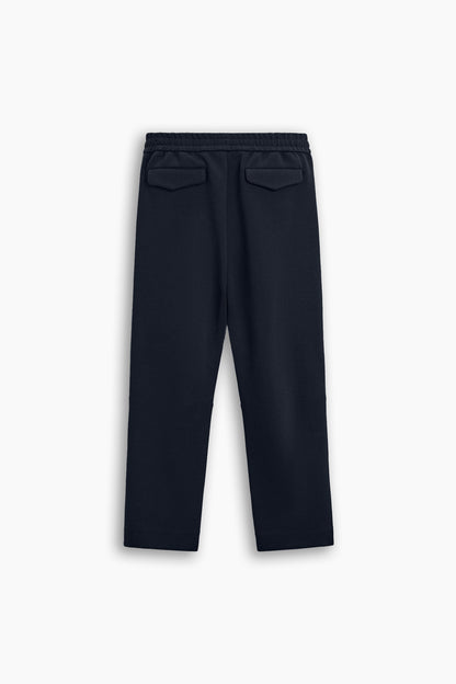 Navy Blue Jogger Waist Trousers