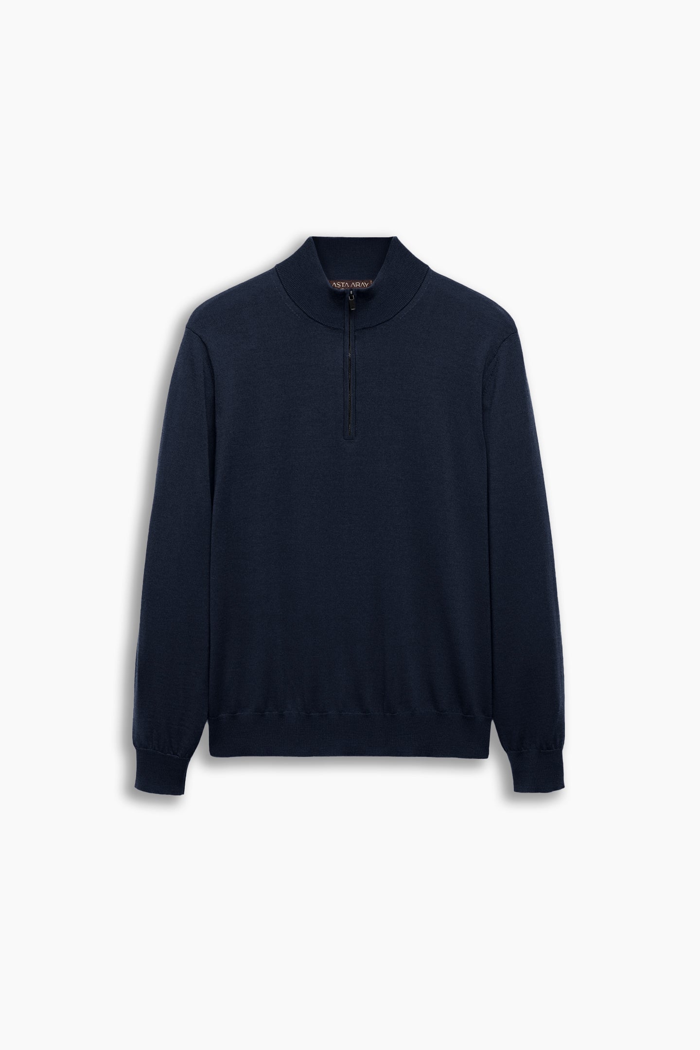 Navy Blue Quarter Zip Shirt