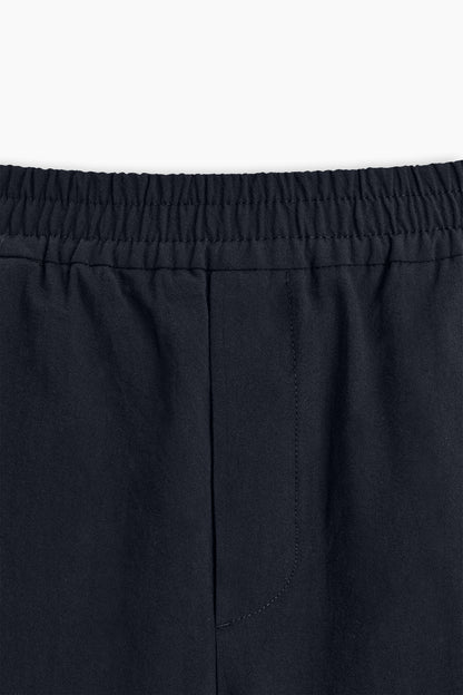 Navy Blue Relaxed Fit Shorts
