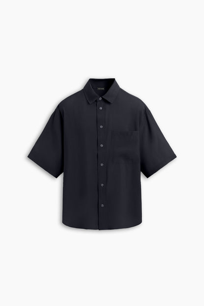Short Sleeve Placket Shirt