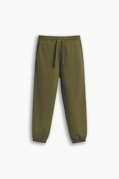 Olive Green Basic Jogger Trousers