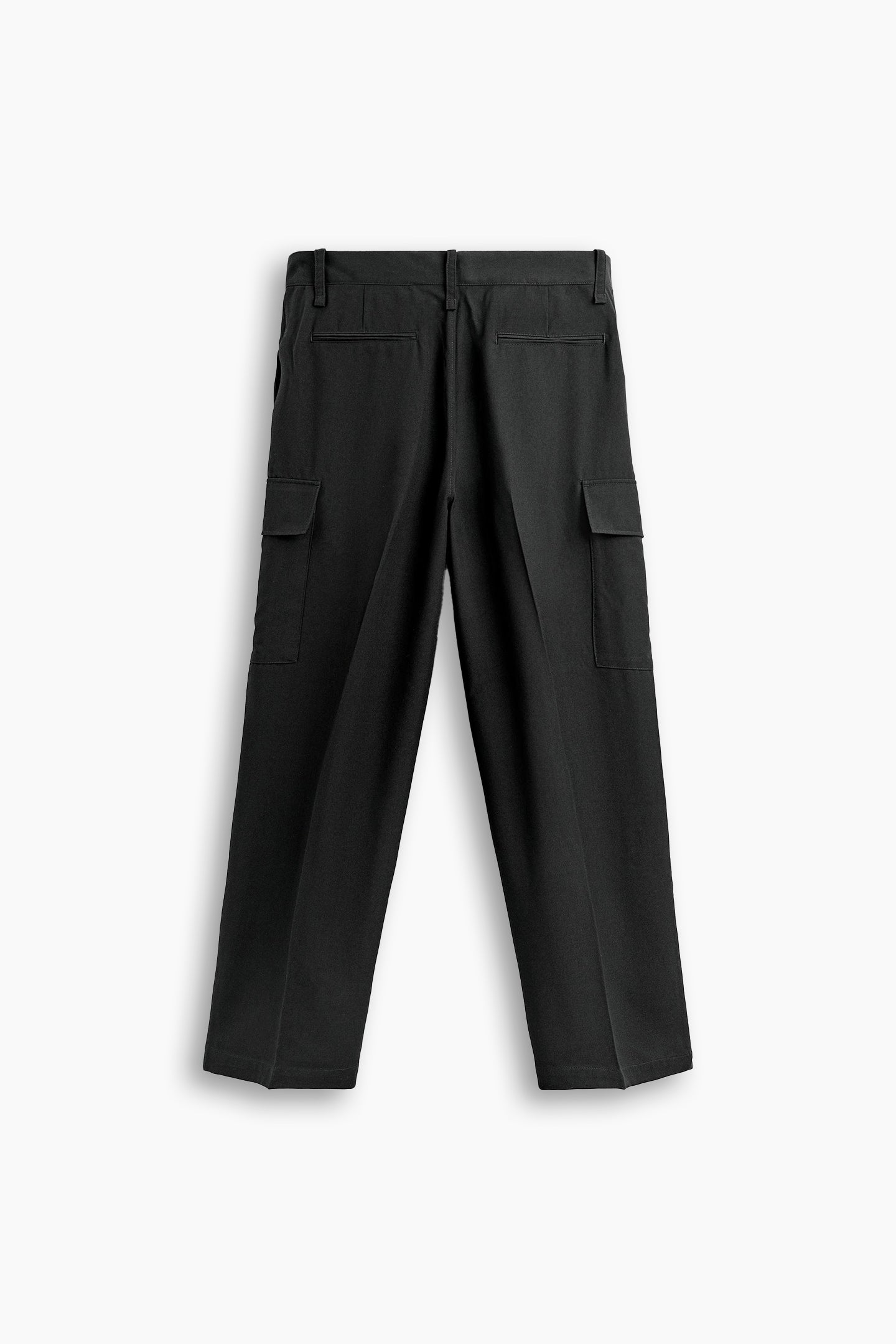 Pleated Cargo Trousers