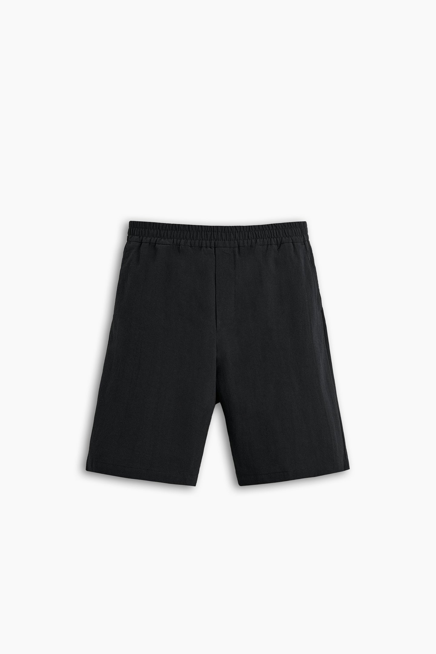 Black Relaxed Fit Shorts