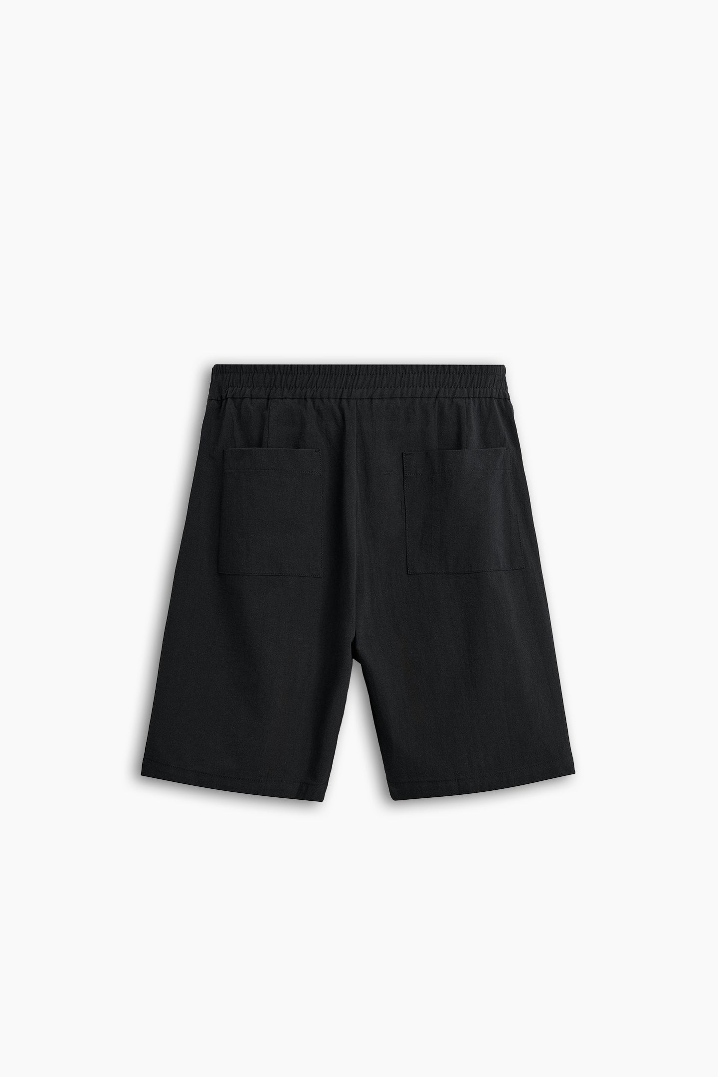 Black Relaxed Fit Shorts