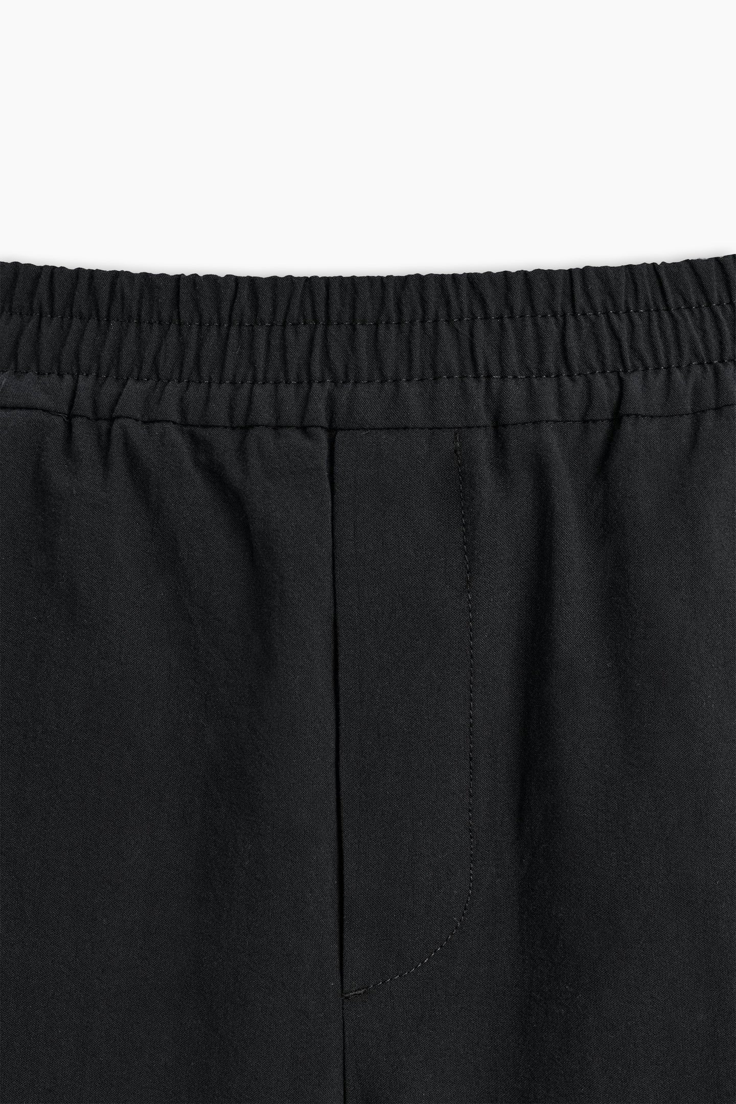 Black Relaxed Fit Shorts