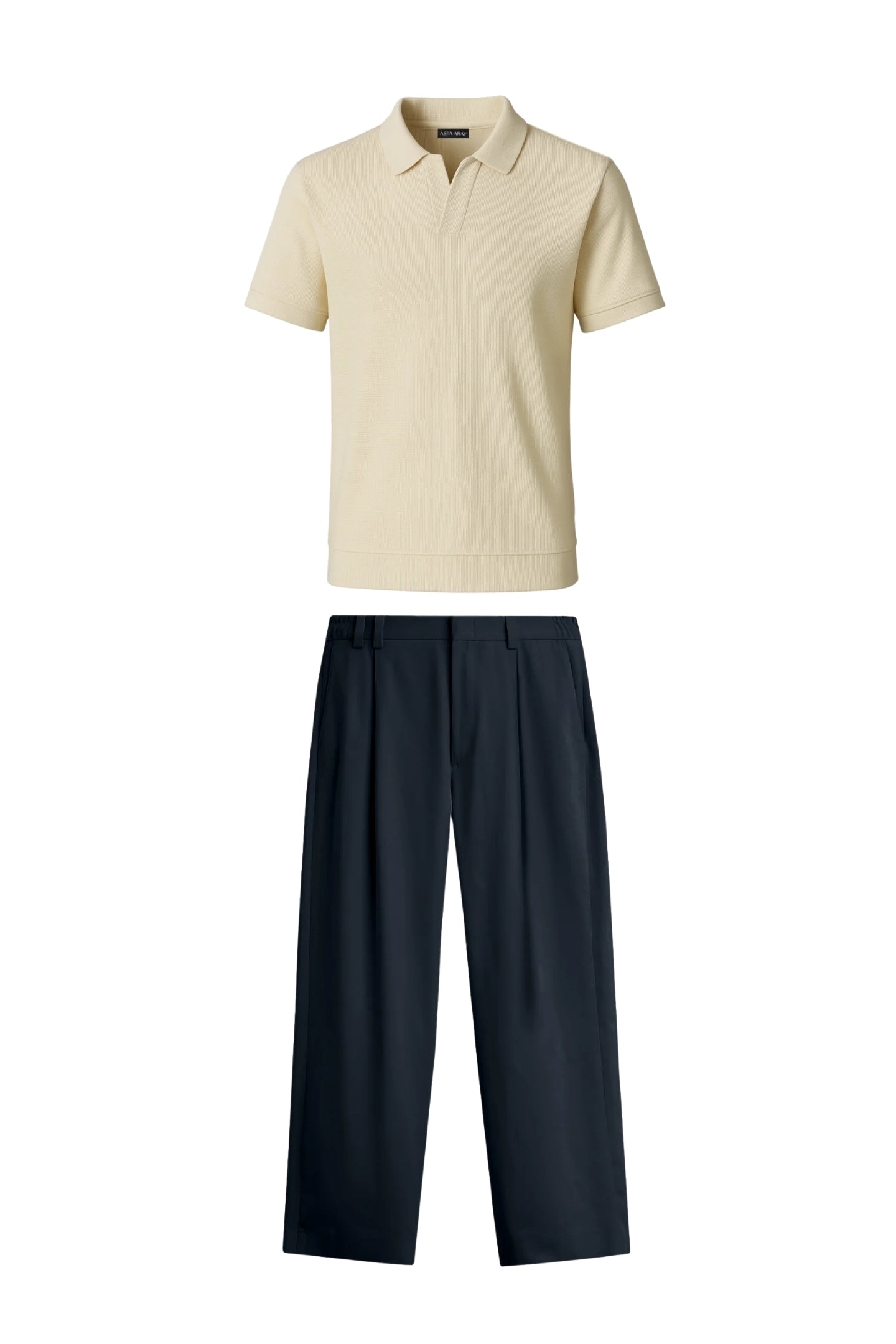 Beige & Blue S&T Set