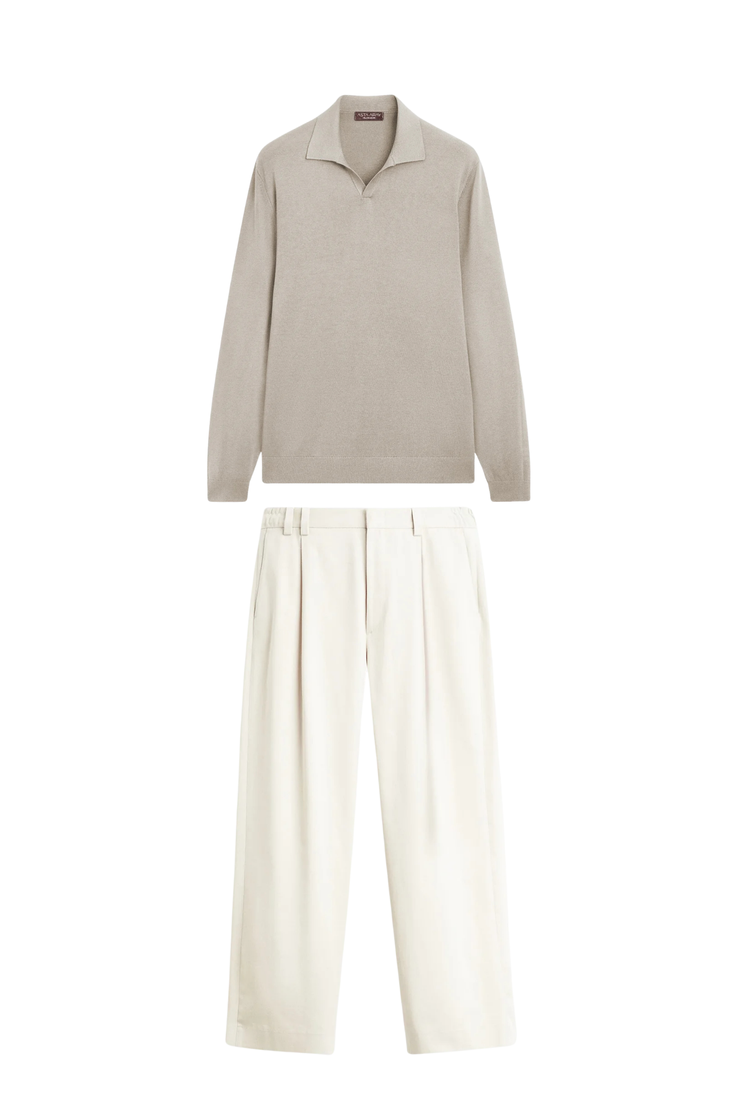 Beige Grey & Beige S&T