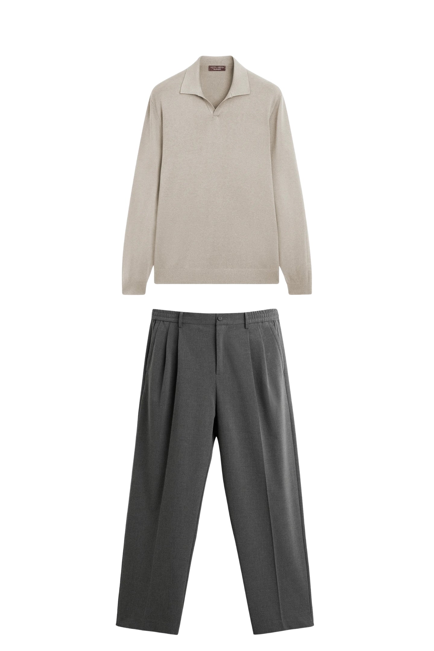 Beige Grey & Grey S&T