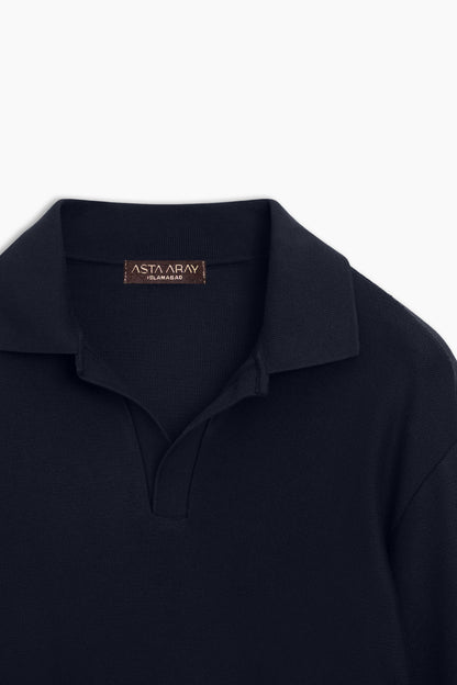 Navy Blue & Beige S&T