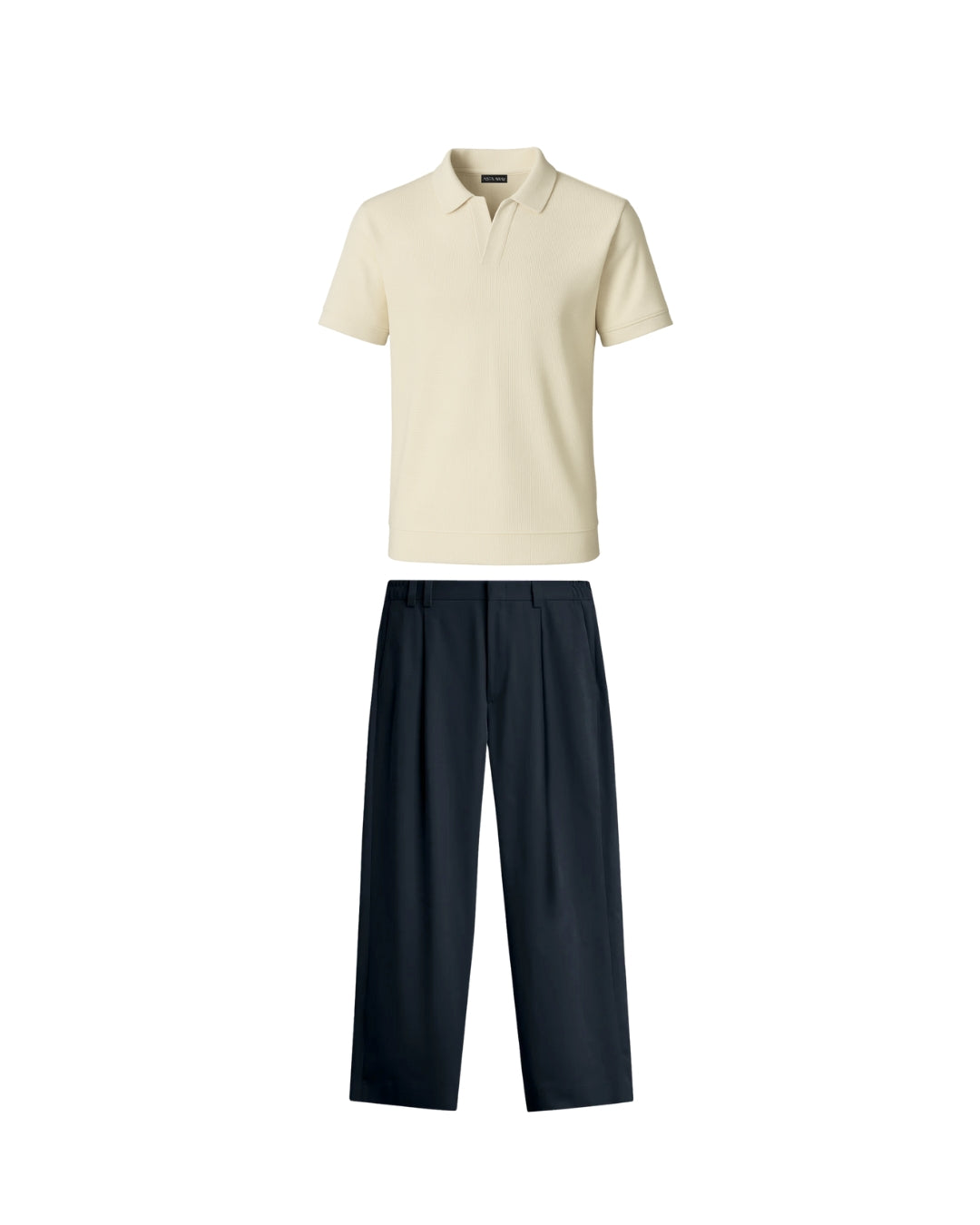 Beige & Blue S&T Set