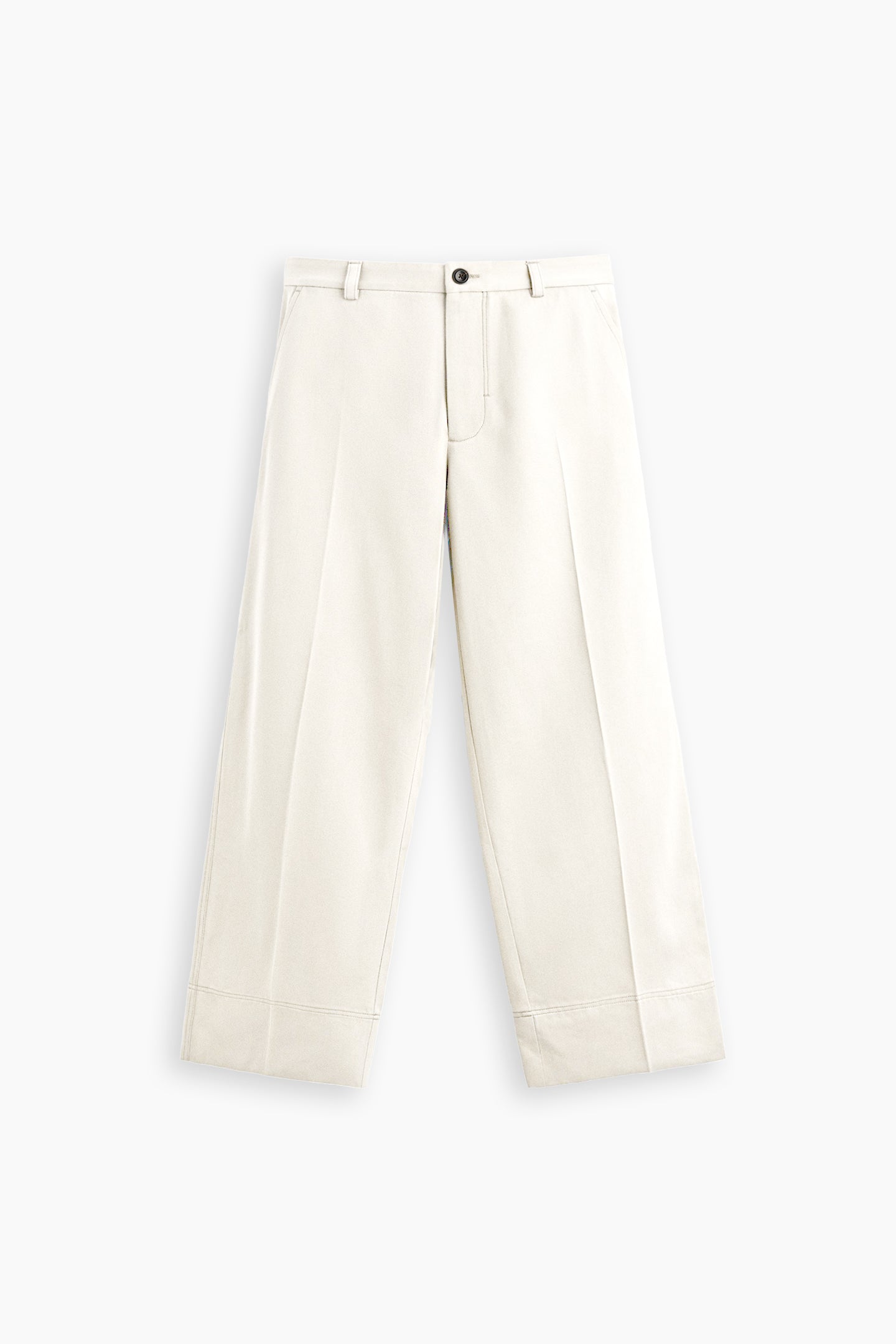 Wide Fit Beige Pants