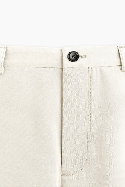 Wide Fit Beige Pants