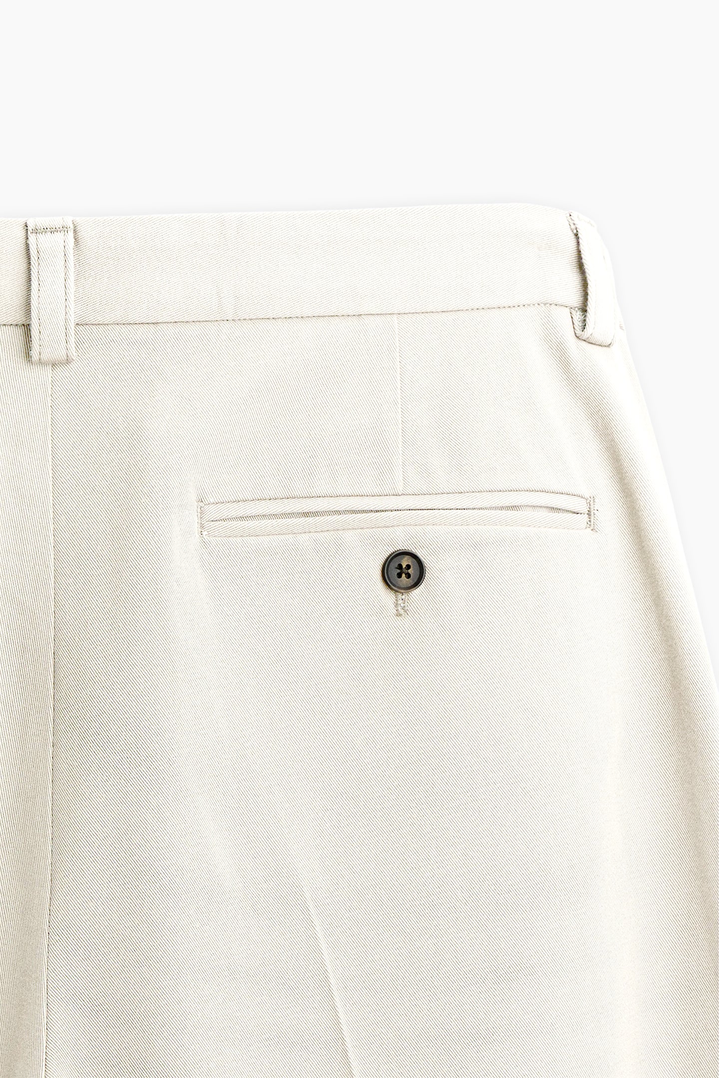 Wide Fit Beige Pants