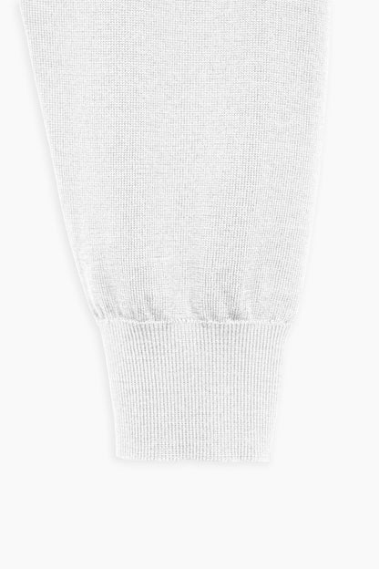 White Quarter Zip Shirt