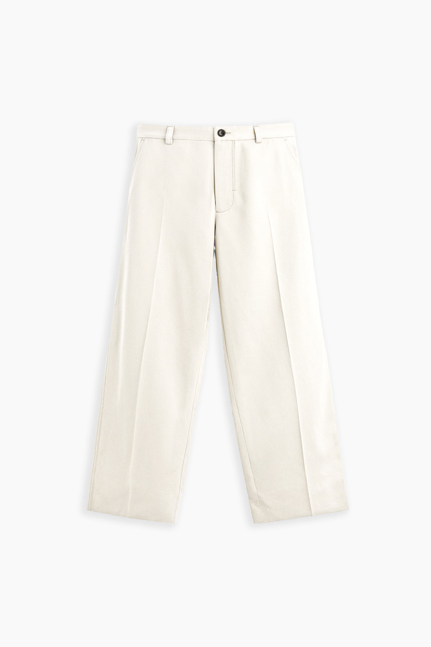 Wide Fit Beige Pants