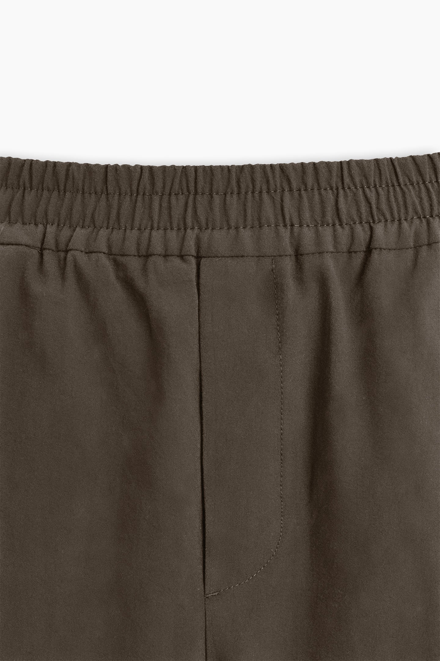 Wood Brown Relaxed Fit Shorts