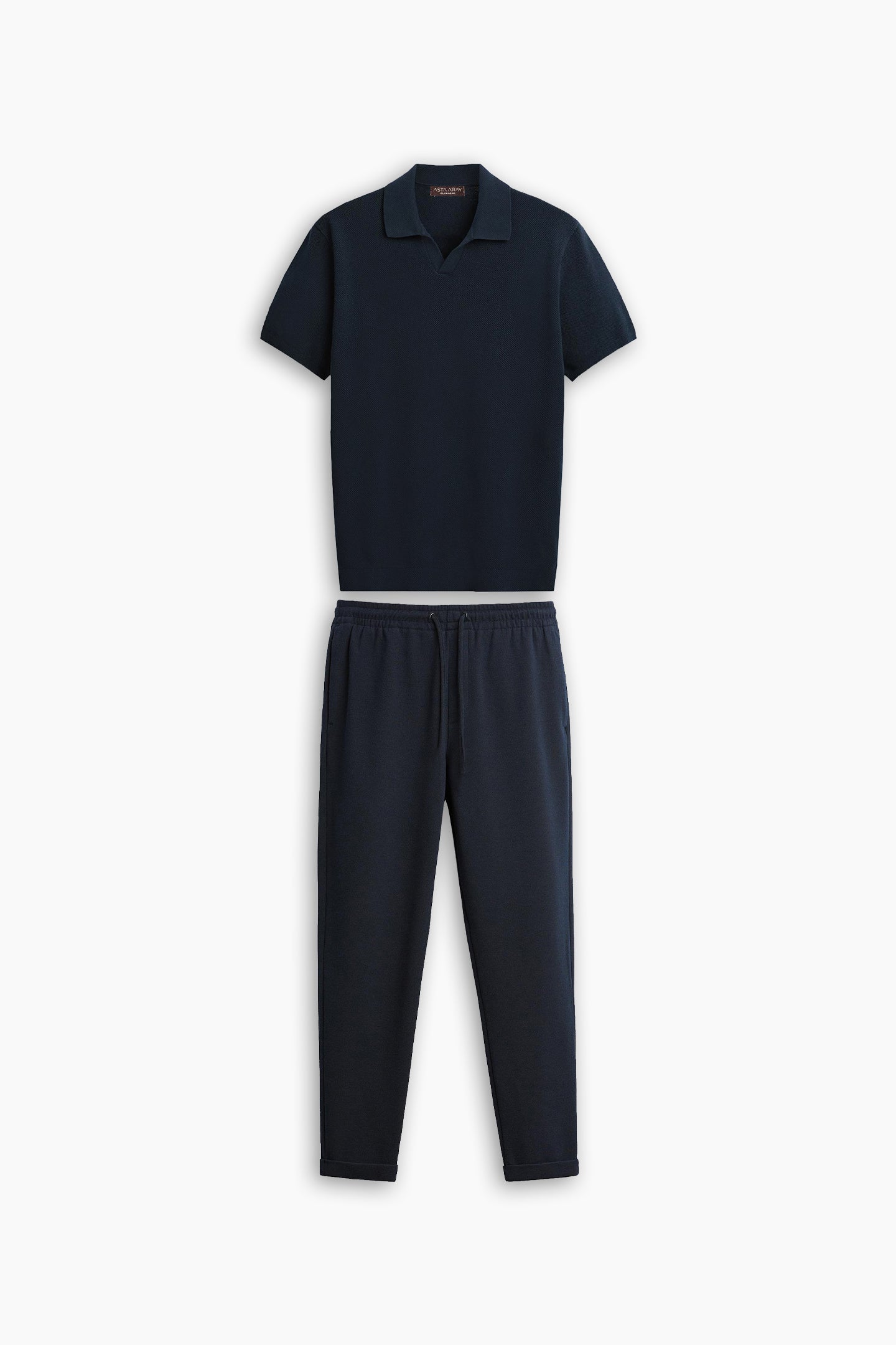 Navy Blue Polo S&T Set