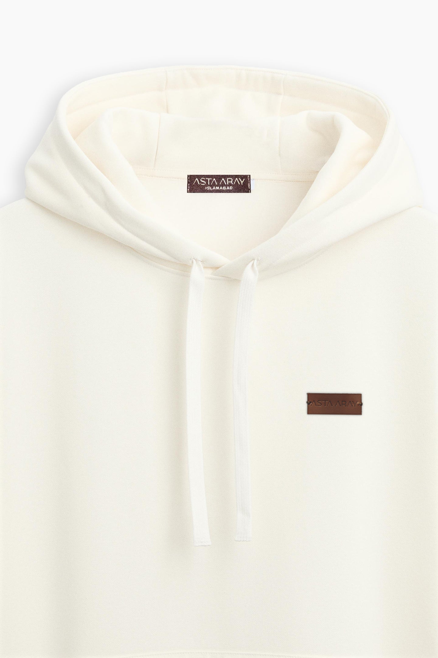 Bej Kapşonlu Sweatshirt