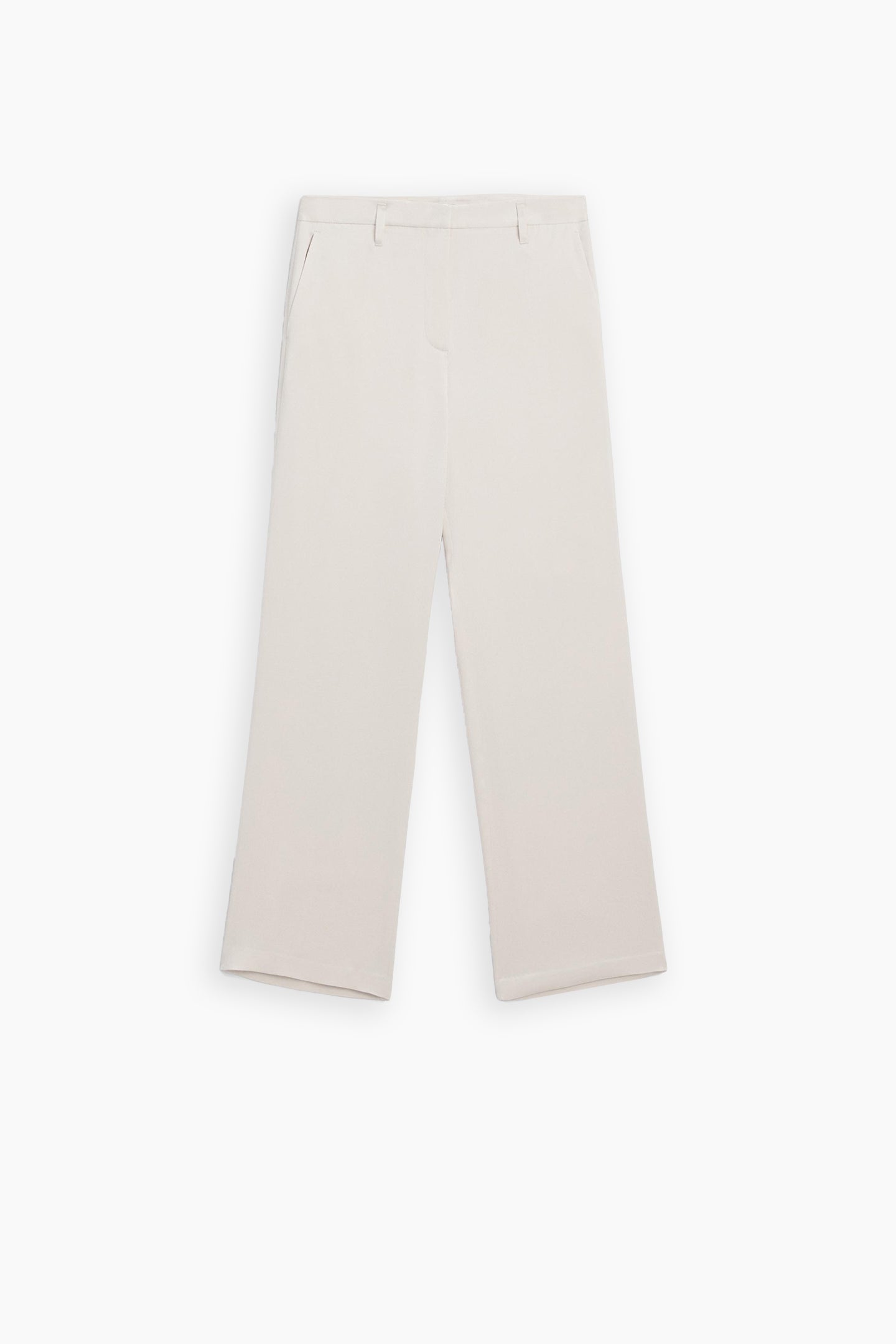 Wide-leg Satin Trousers