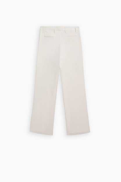 Wide-leg Satin Trousers