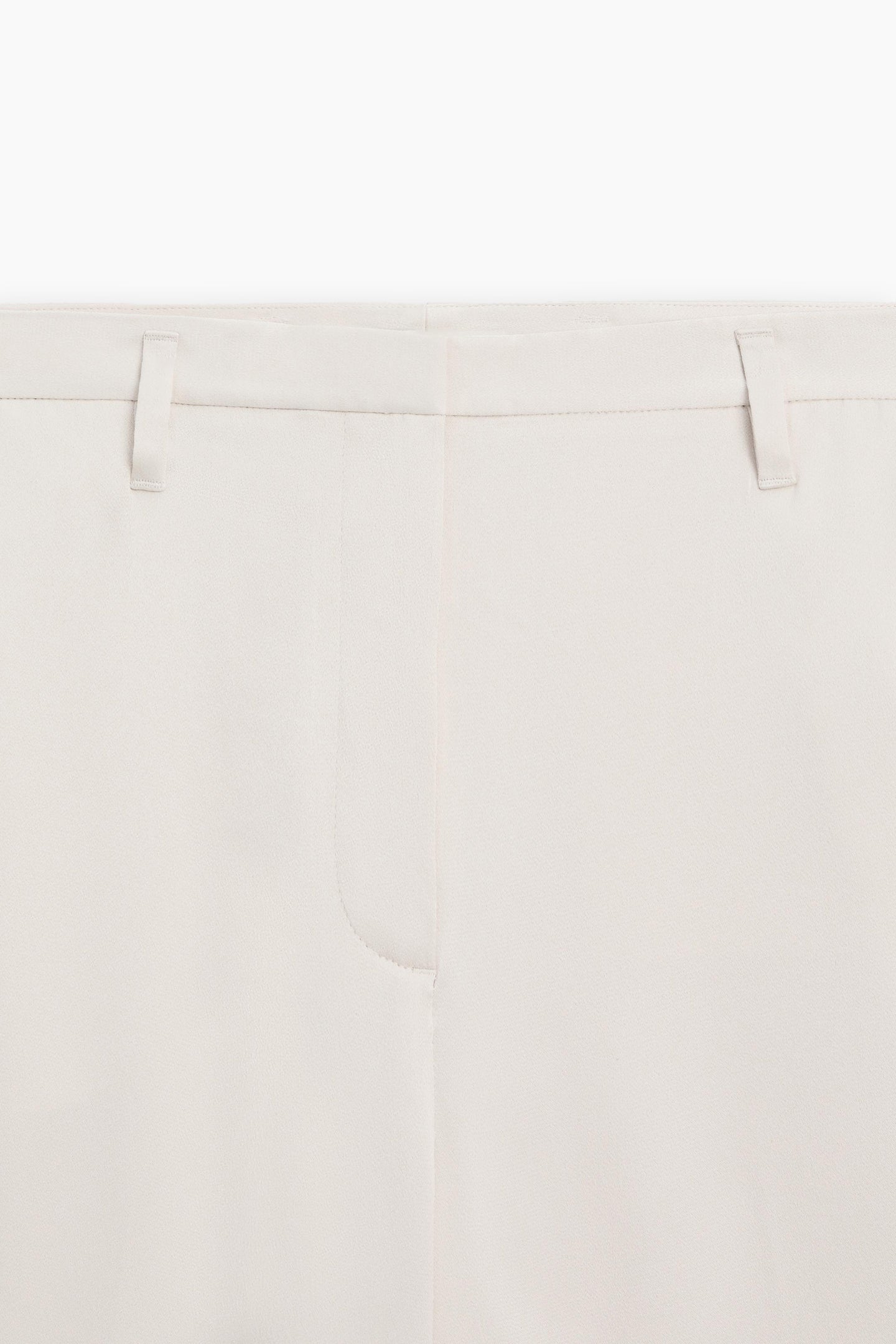 Wide-leg Satin Trousers