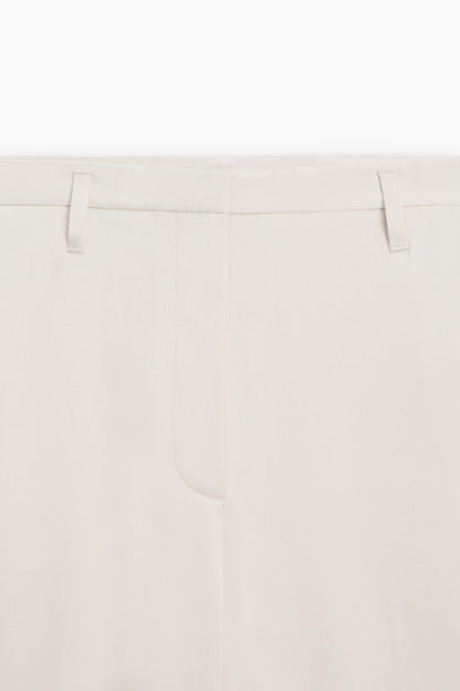 Wide-leg Satin Trousers