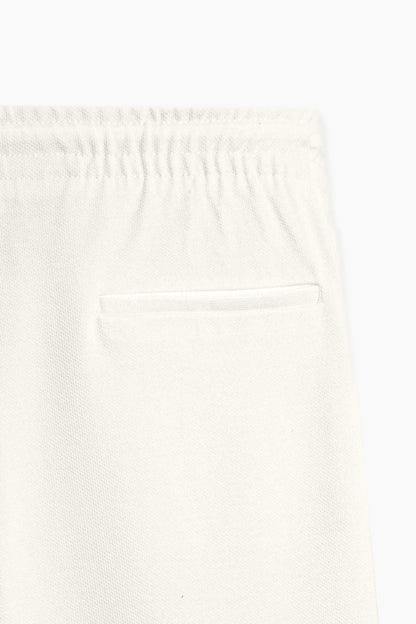 Beige Terry Trousers