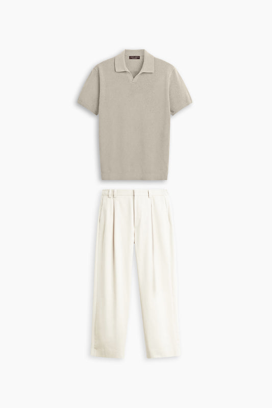 Beige & Beige S&T Set