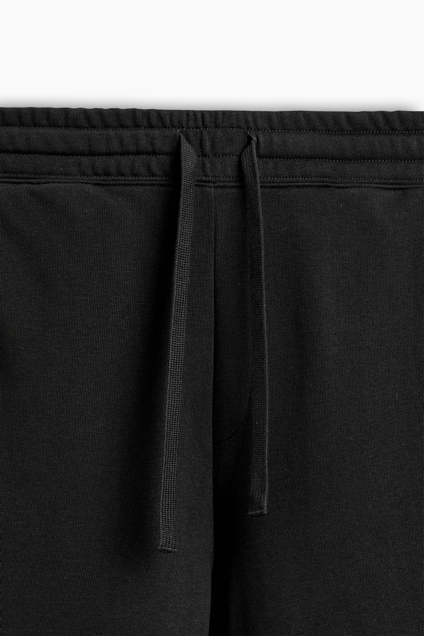 Black Basic Jogger Trousers