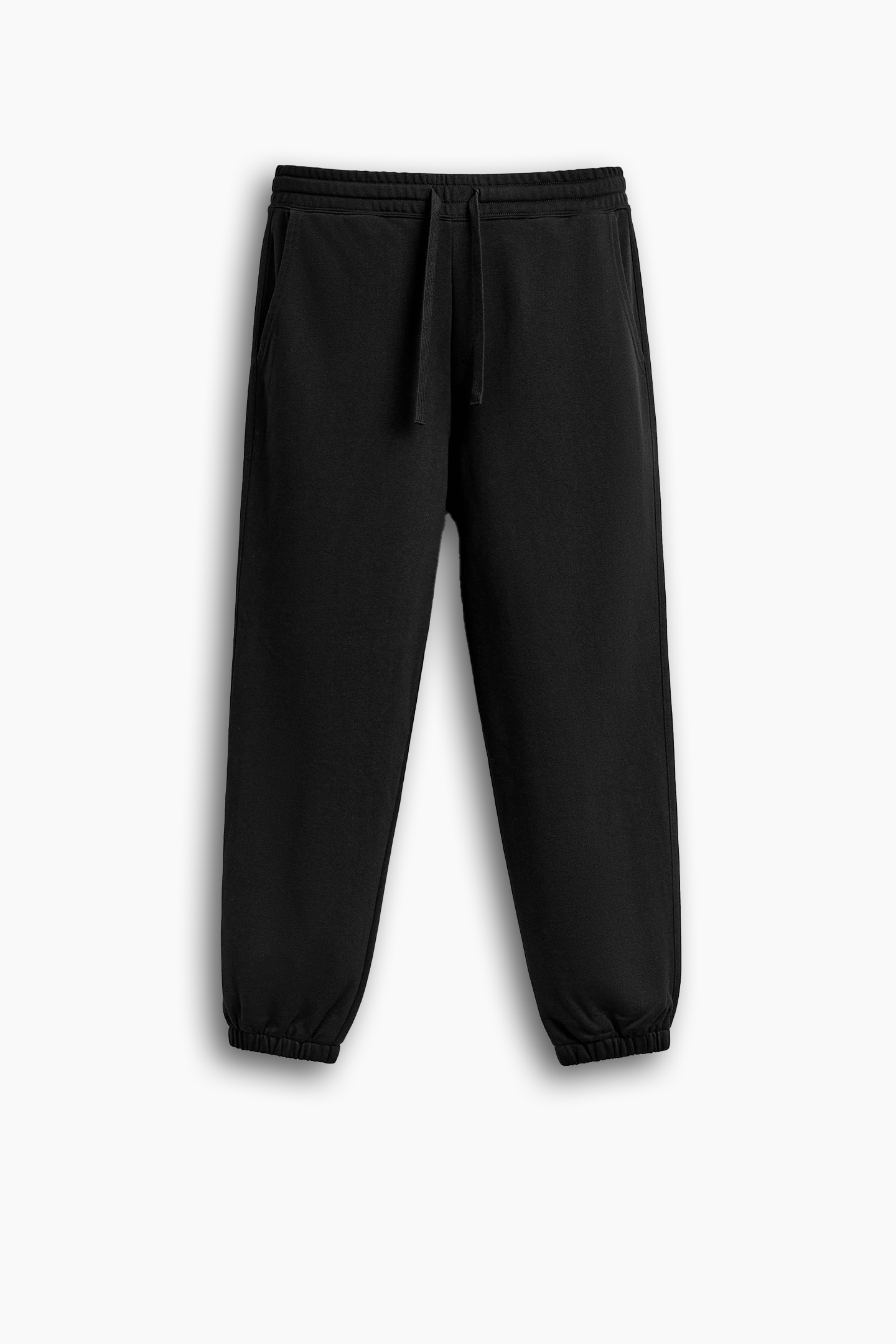 Black Basic Jogger Trousers