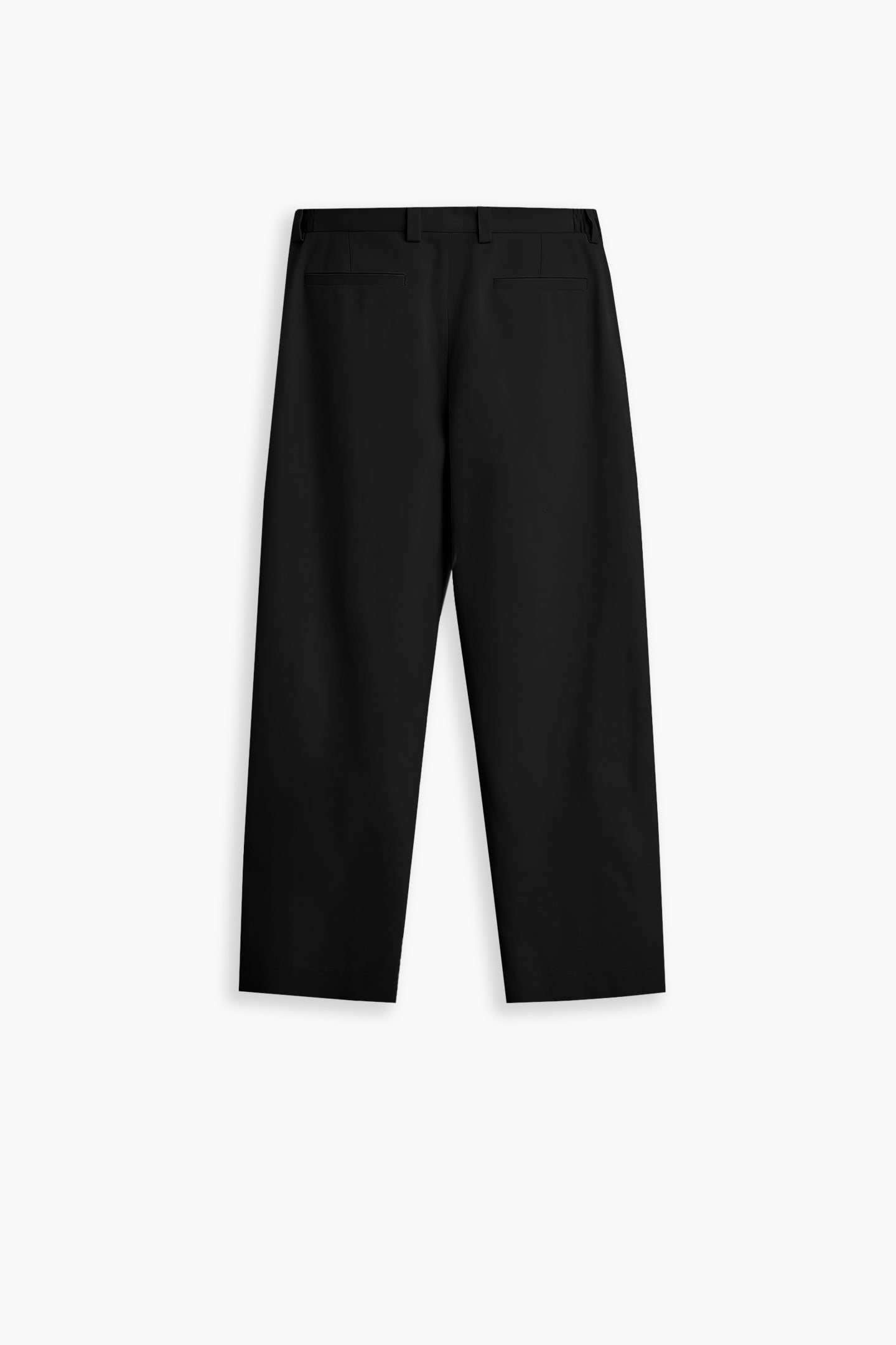 Black Pleated Trousers