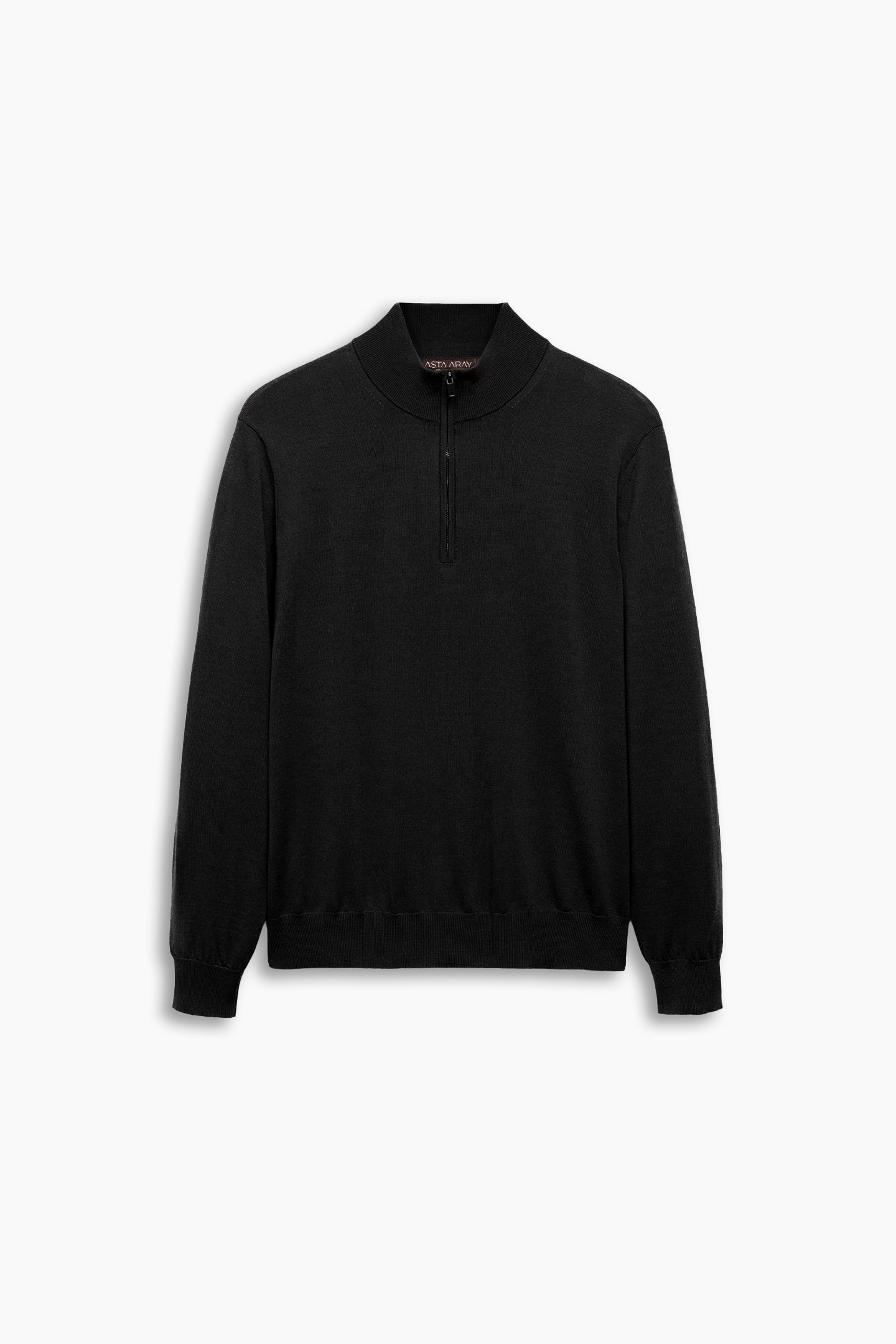 Black Quarter Zip Shirt