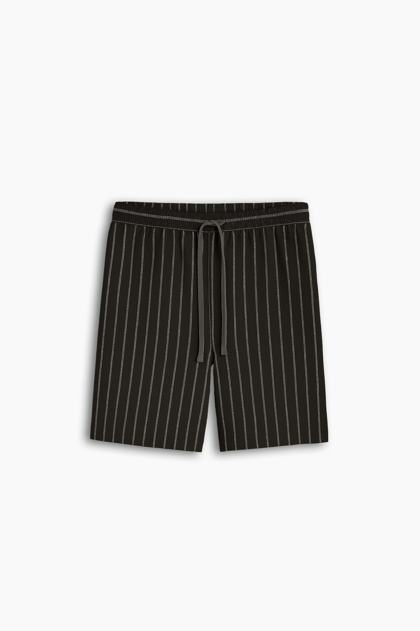 Black Striped Short