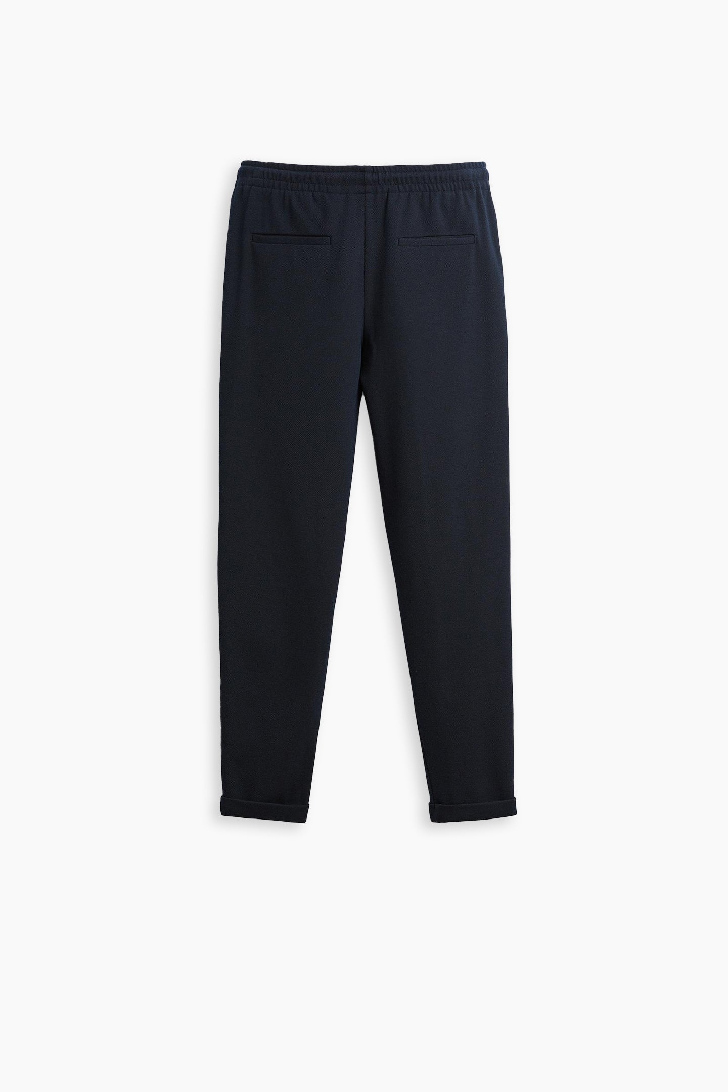 Blue Jogger Waist Trousers