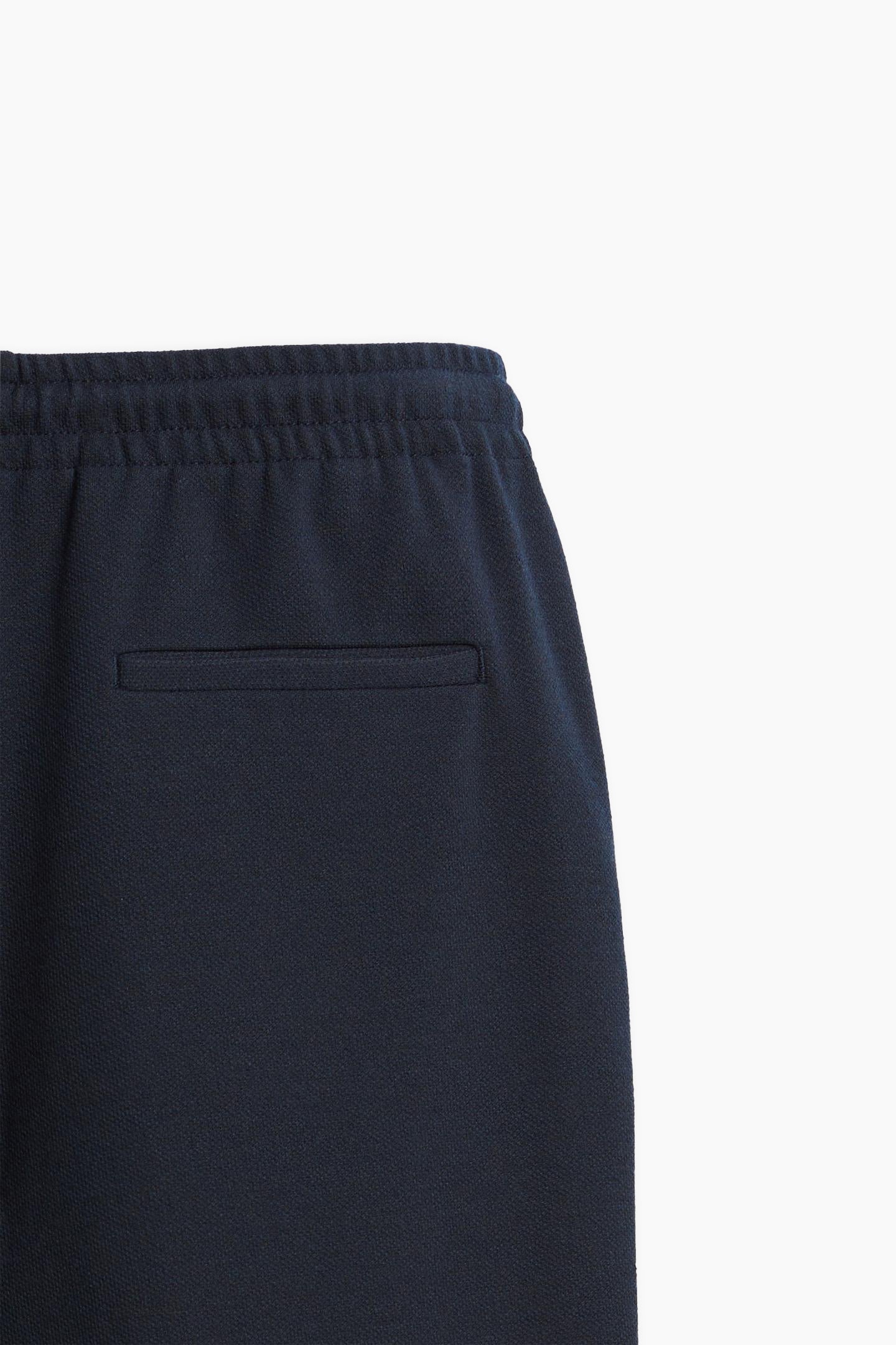 Blue Jogger Waist Trousers