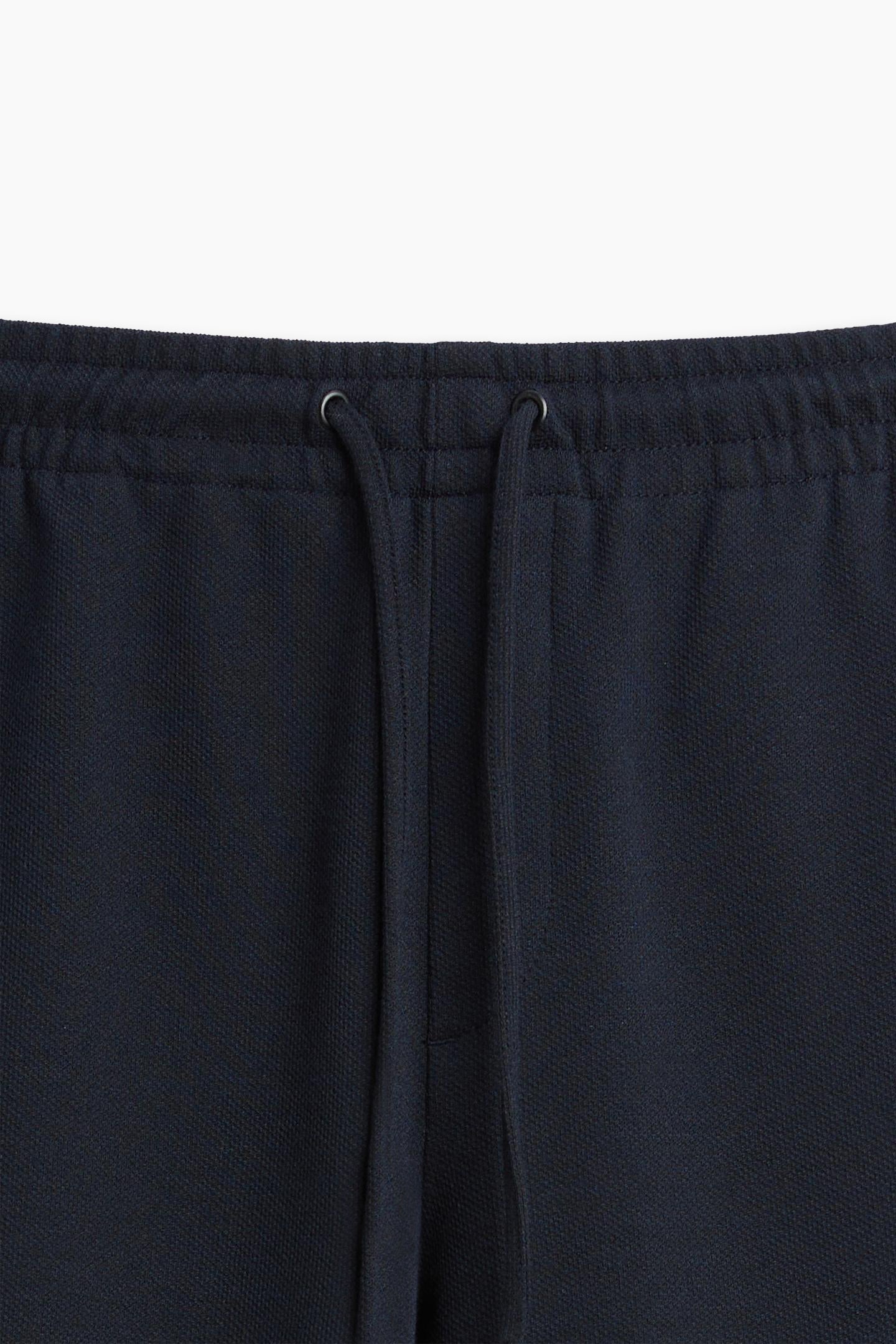 Blue Jogger Waist Trousers
