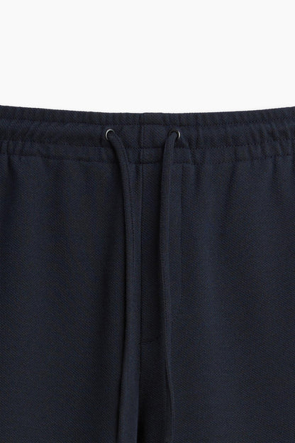 Blue Jogger Waist Trousers
